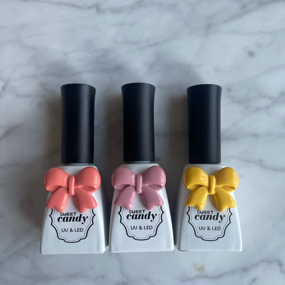Sweet Candy Gel Polish UV/LED Set of 3